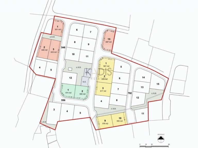 633m² Plot for Sale in Geri, Nicosia District