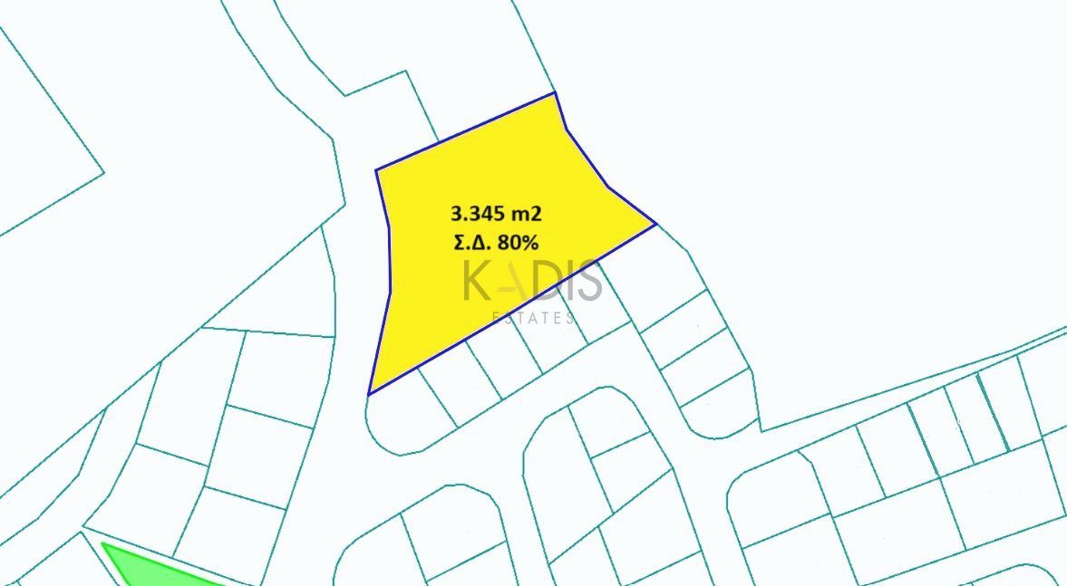 3,345m² Plot for Sale in Limassol – Agia Fyla