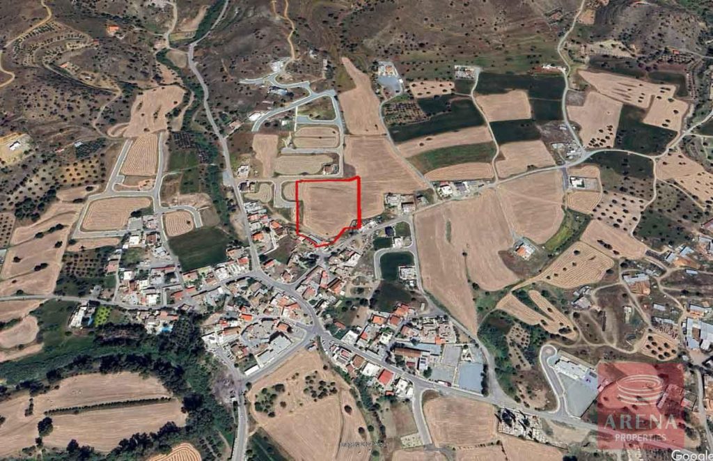 11,372m² Land for Sale in Psevdas, Larnaca District