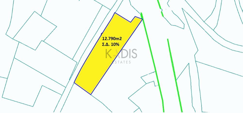 12,790m² Plot for Sale in Nicosia District