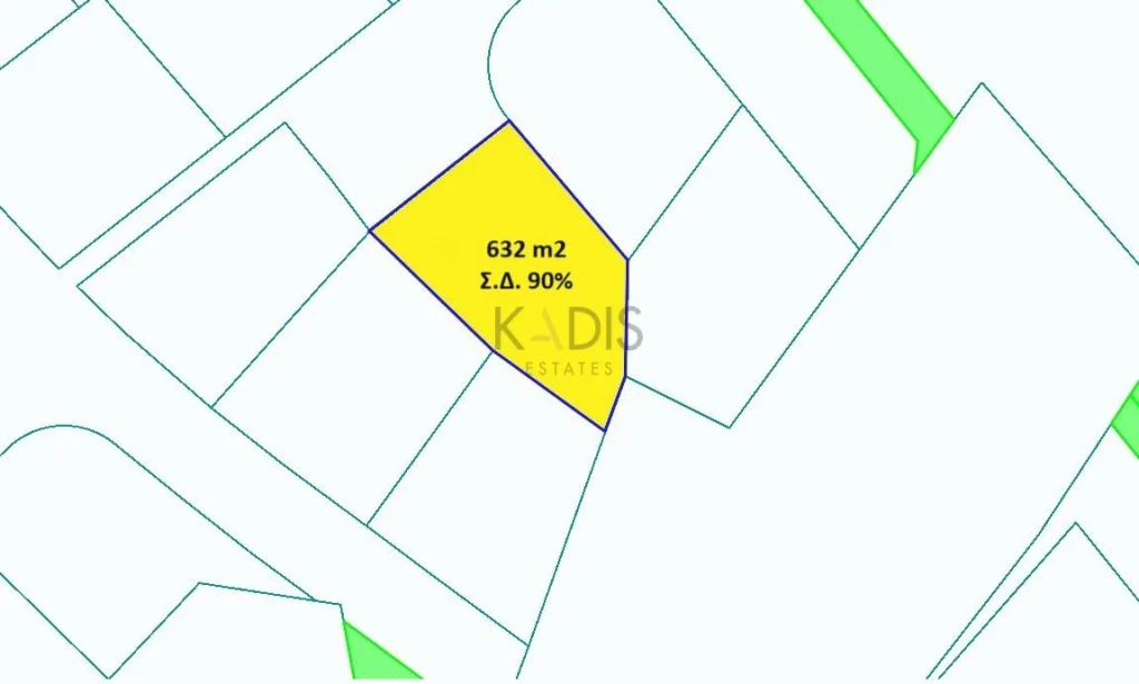 632m² Plot for Sale in Nicosia District