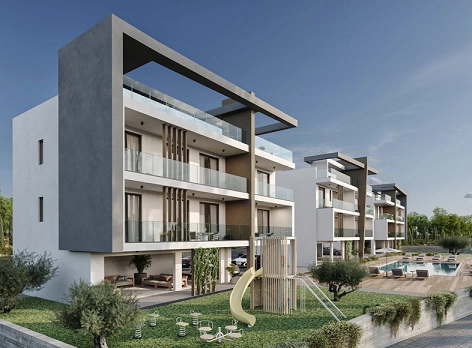 1 Bedroom Apartment for Sale in Koloni, Paphos District
