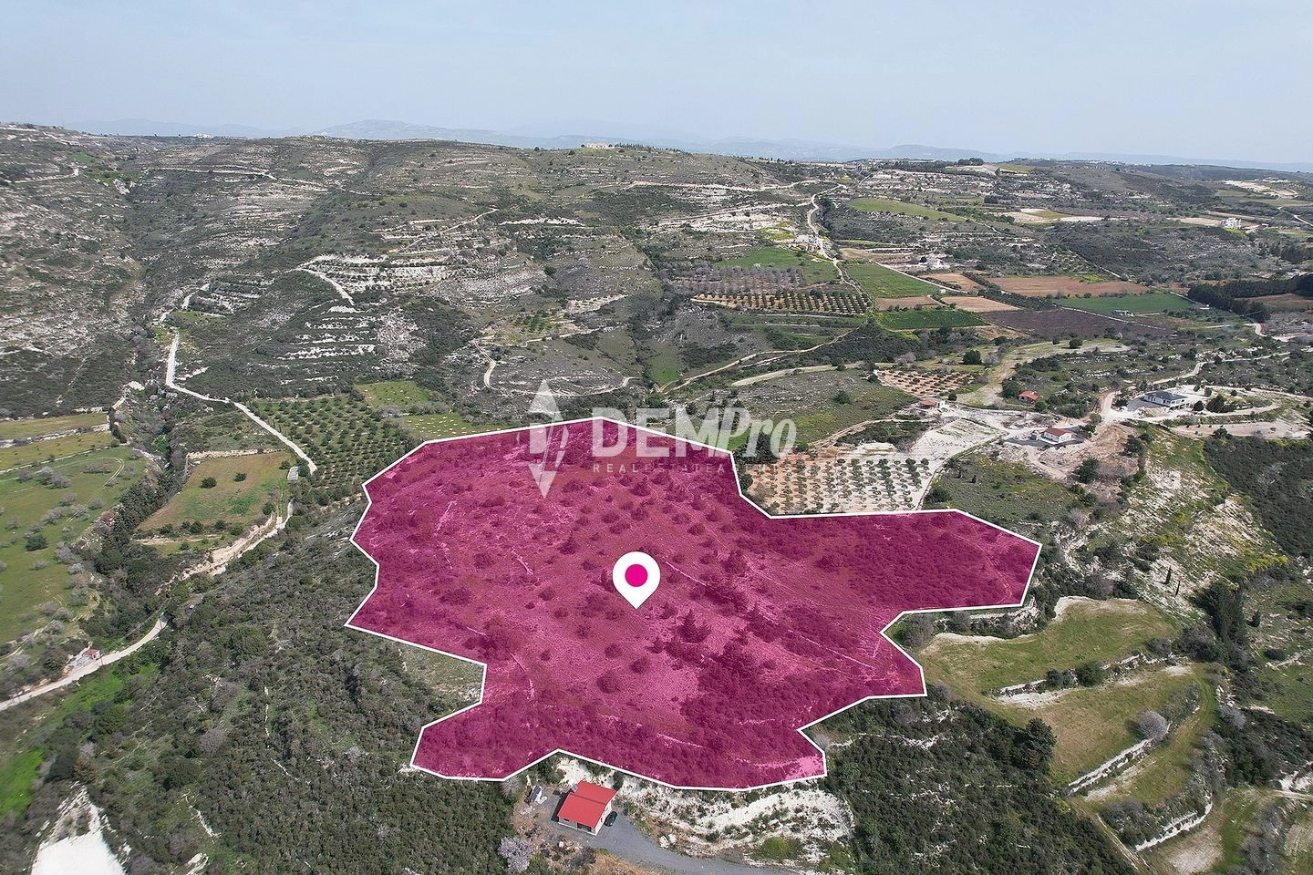 29,432m² Plot for Sale in Mesogi, Paphos District