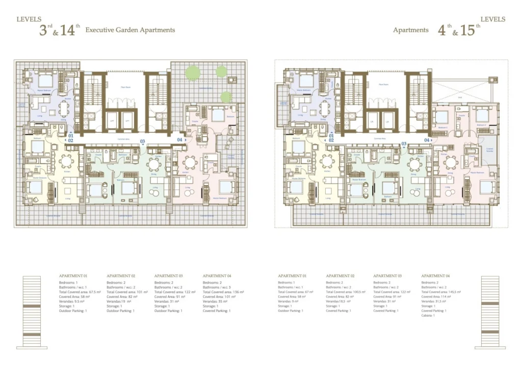 1 Bedroom Apartment for Sale in Germasogeia – Tourist Area, Limassol District