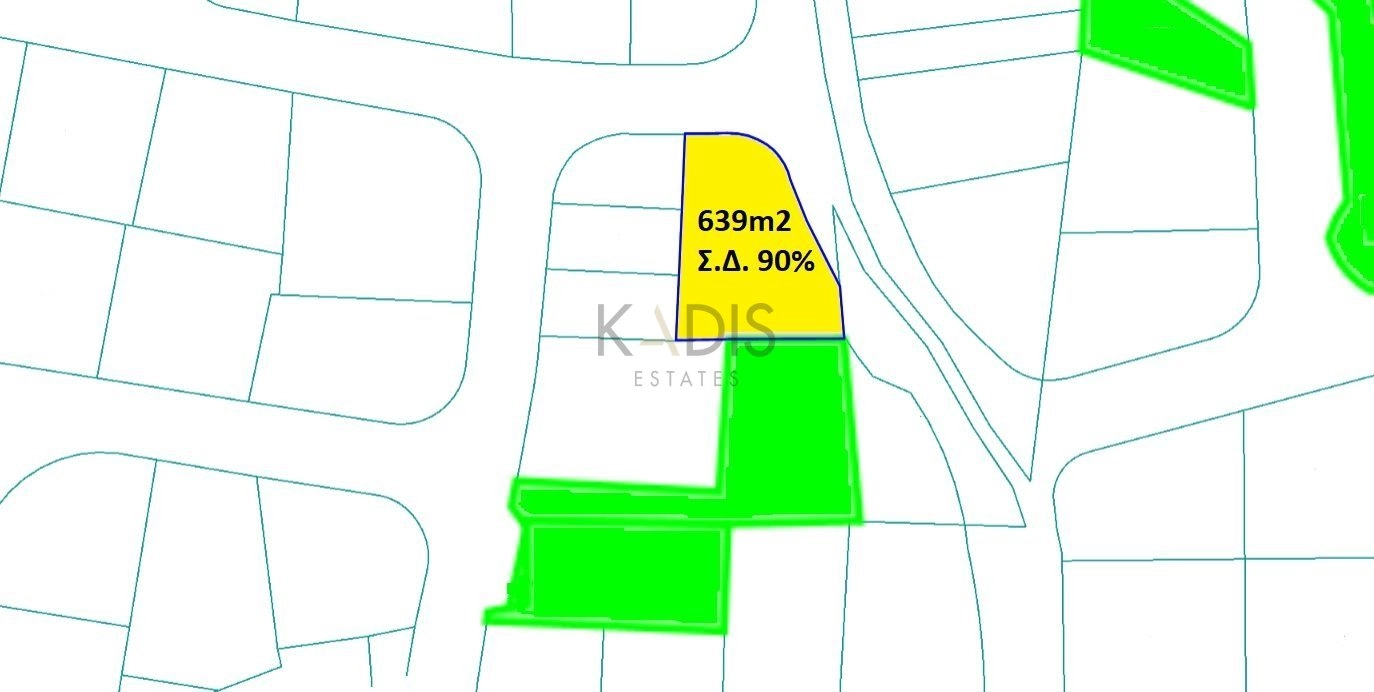 639m² Plot for Sale in Nicosia District
