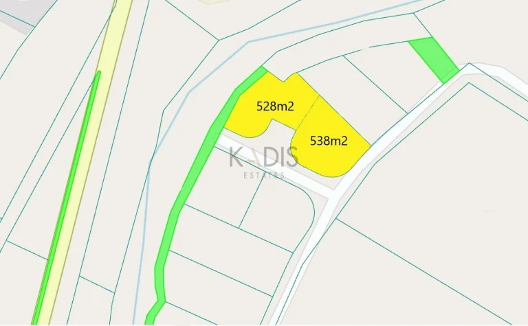 541m² Plot for Sale in Pano Deftera, Nicosia District