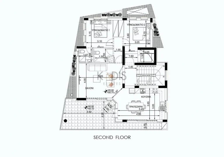 2 Bedroom Apartment for Sale in Limassol – Agios Athanasios