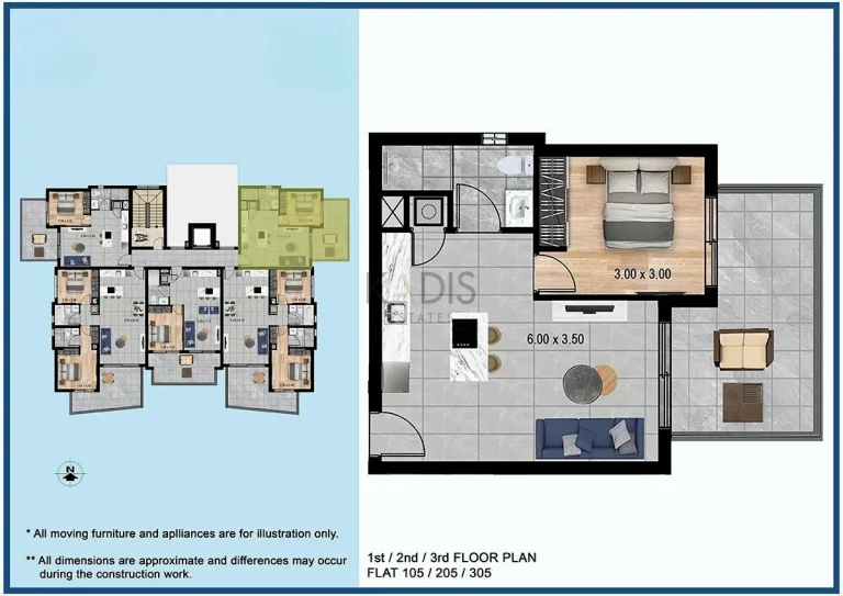 2 Bedroom Apartment for Sale in Limassol District