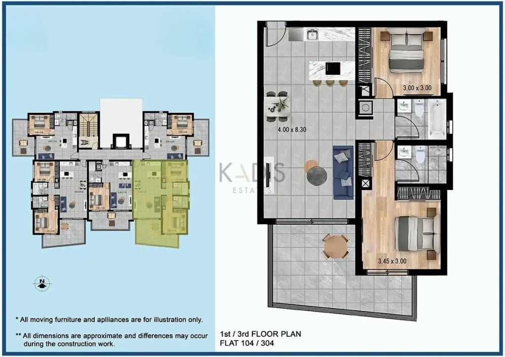 2 Bedroom Apartment for Sale in Limassol District