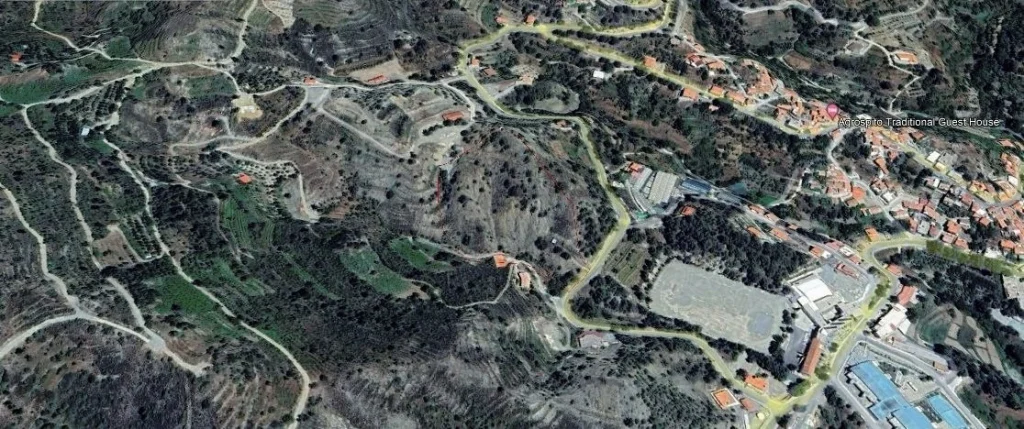 19,641m² Plot for Sale in Agros, Limassol District
