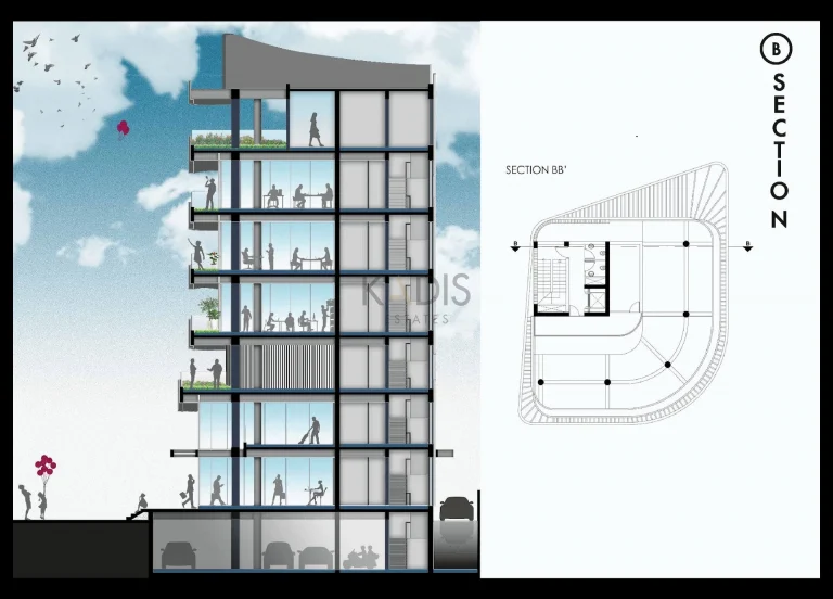 184m² Office for Sale in Nicosia – Agios Ioannis, Limassol District