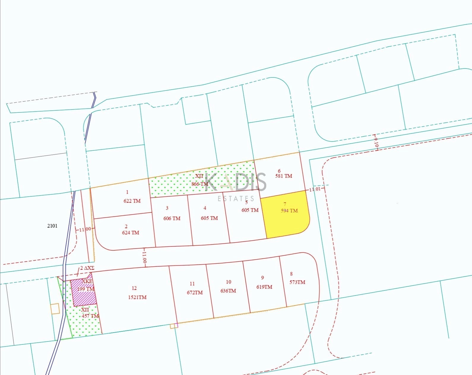 594m² Plot for Sale in Latsia, Nicosia District