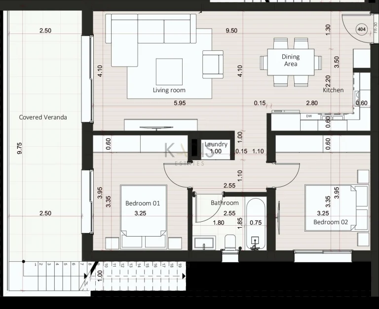 3 Bedroom Apartment for Sale in Limassol – Mesa Geitonia