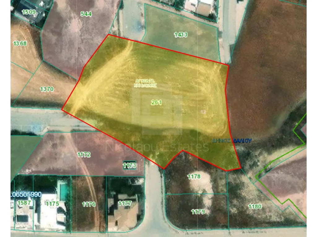 4,144m² Plot for Sale in Kallepeia, Nicosia District