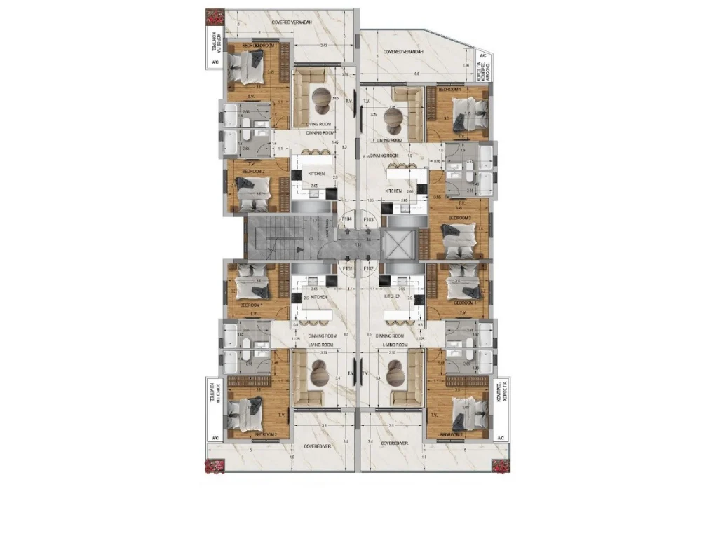 2 Bedroom Apartment for Sale in Vergina, Larnaca District