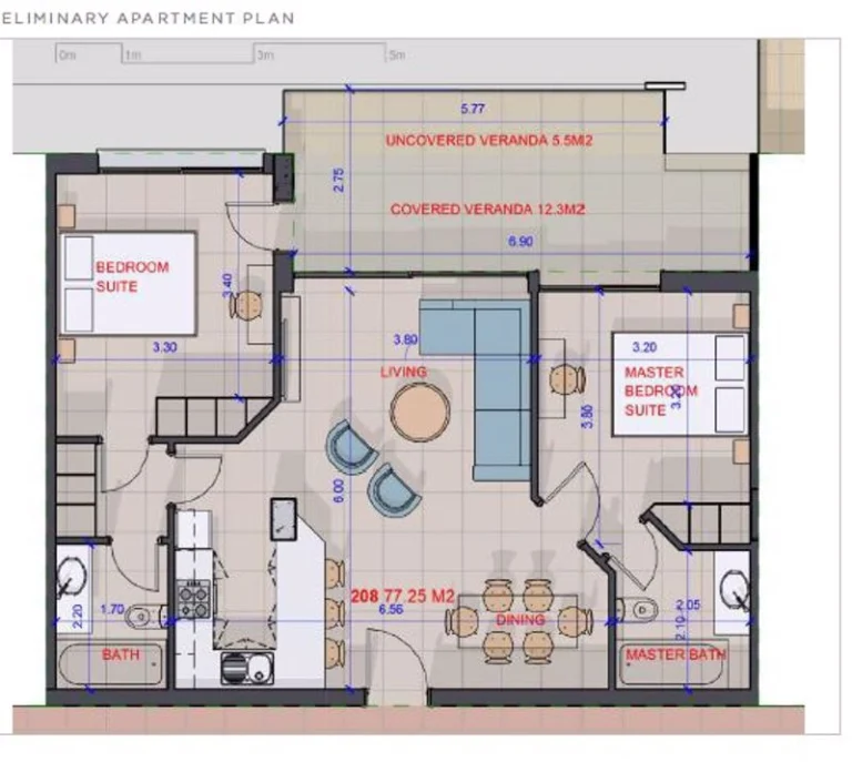 2 Bedroom Apartment for Sale in Chlorakas, Paphos District