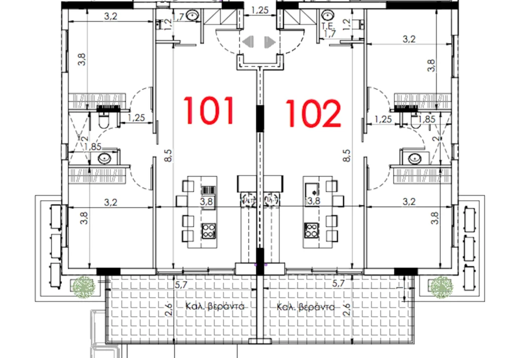 2 Bedroom Apartment for Sale in Trachoni Lemesou, Limassol District