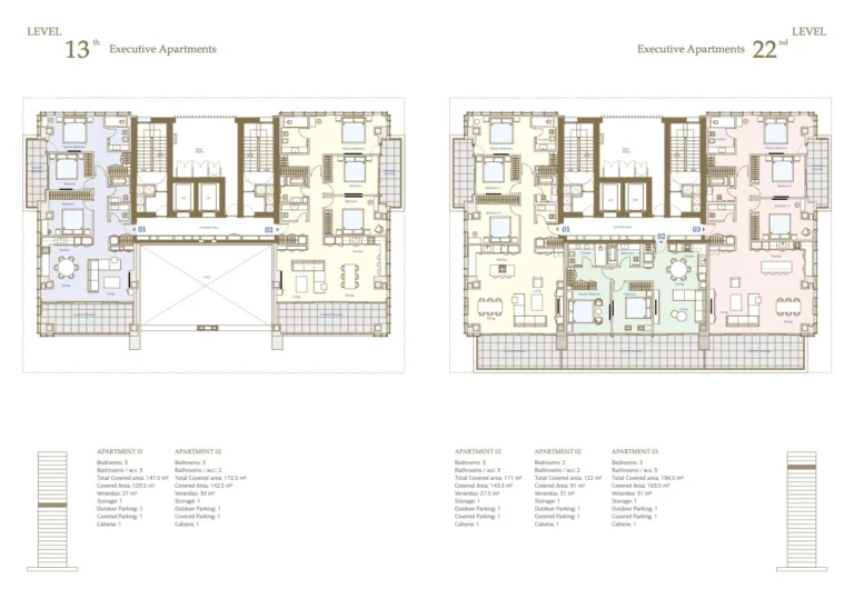 3 Bedroom Apartment for Sale in Germasogeia – Tourist Area, Limassol District