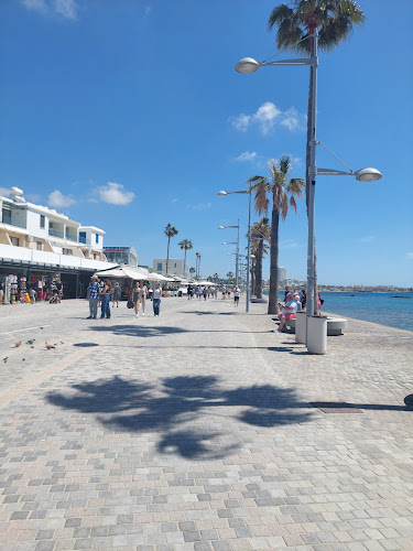 Coastal avenue below Paphos