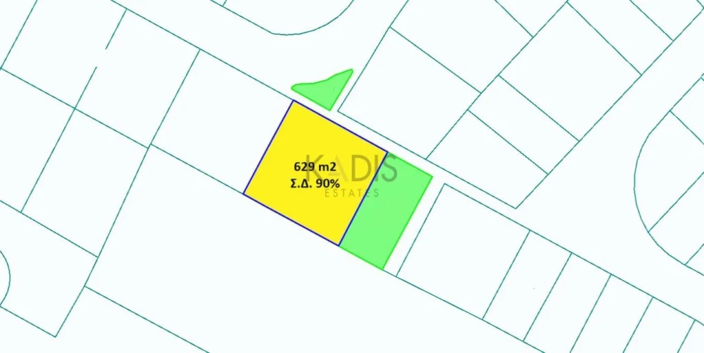 629m² Plot for Sale in Nicosia District