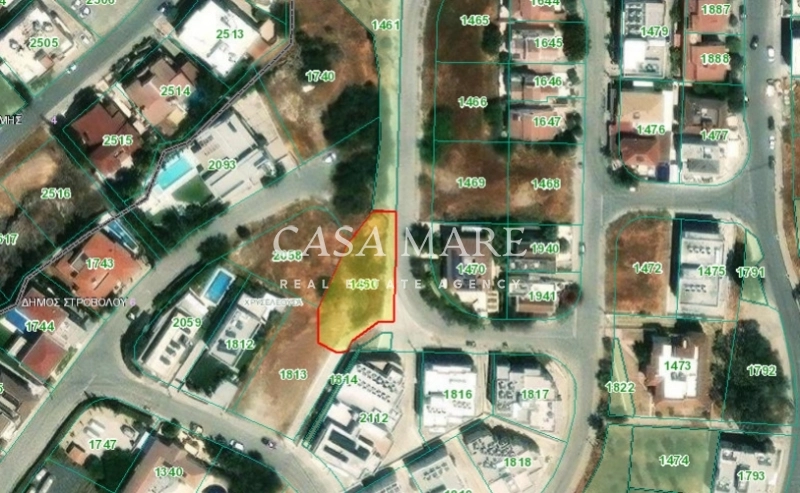 700m² Residential Plot for Sale in Engomi, Nicosia District