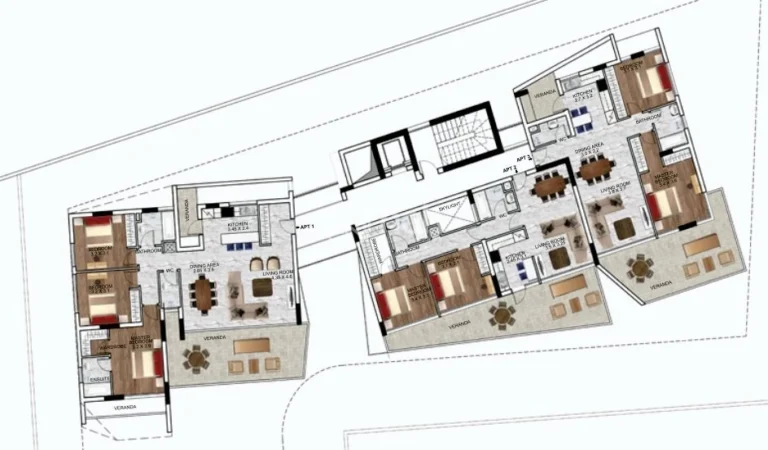 3 Bedroom Apartment for Sale in Germasogeia, Limassol District