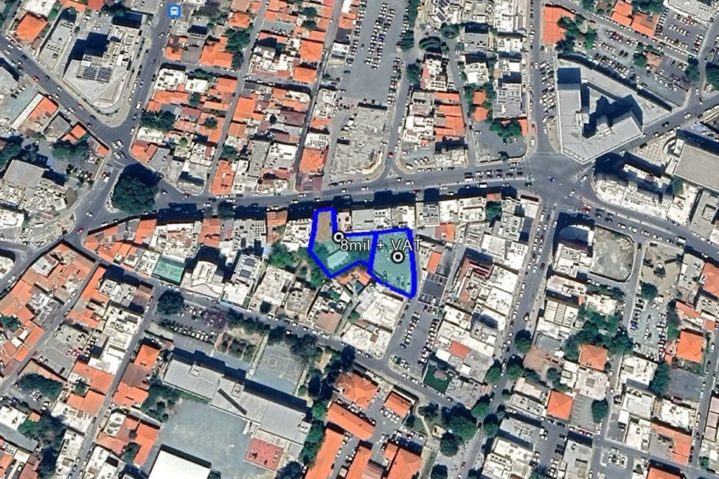 1,739m² Plot for Sale in Limassol – Katholiki