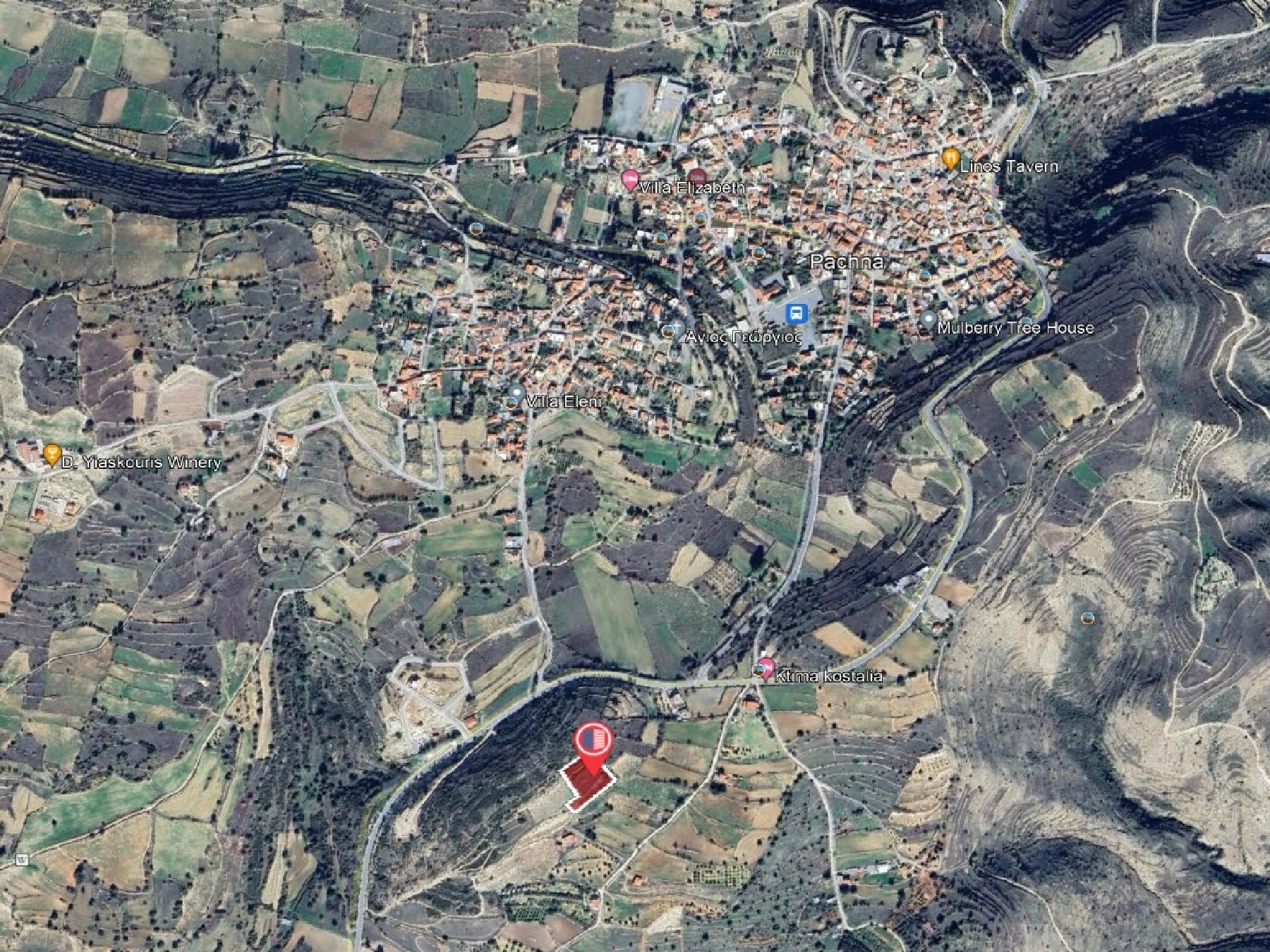 4,348m² Plot for Sale in Pachna, Limassol District