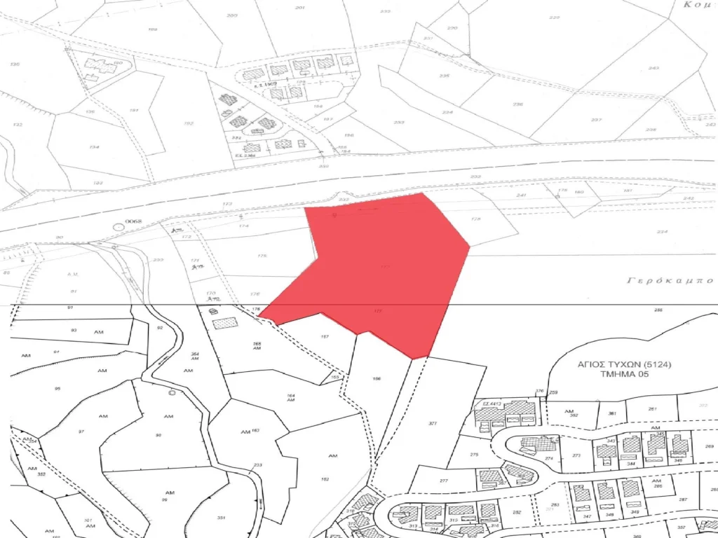 16,846m² Plot for Sale in Agios Tychonas, Limassol District