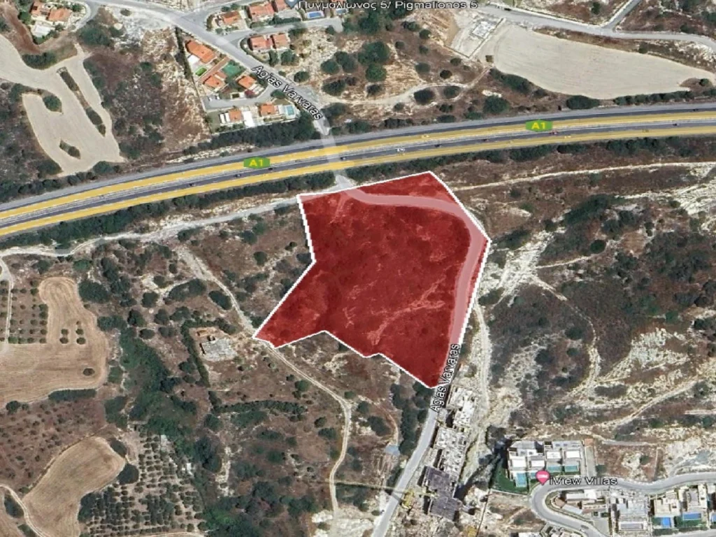 16,846m² Plot for Sale in Agios Tychonas, Limassol District