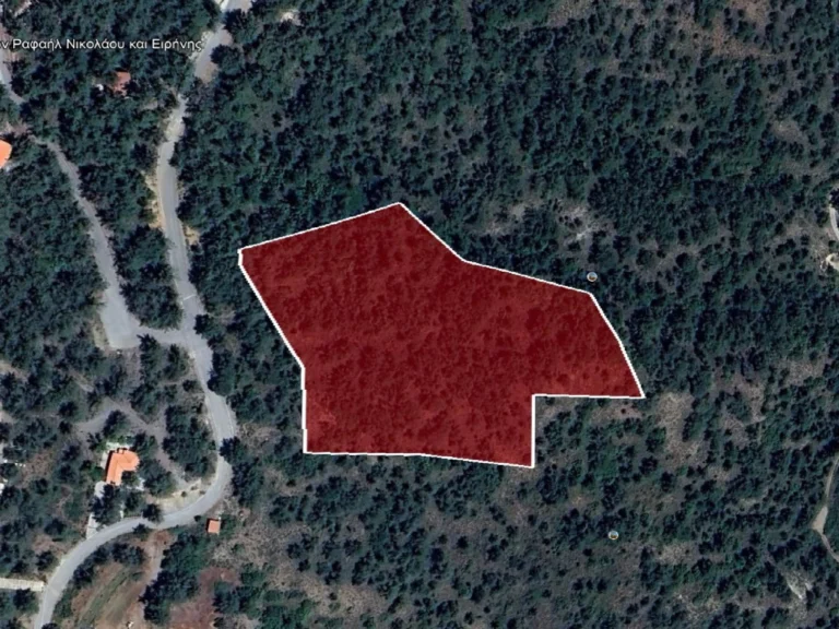 15,385m² Plot for Sale in Pelendri, Limassol District