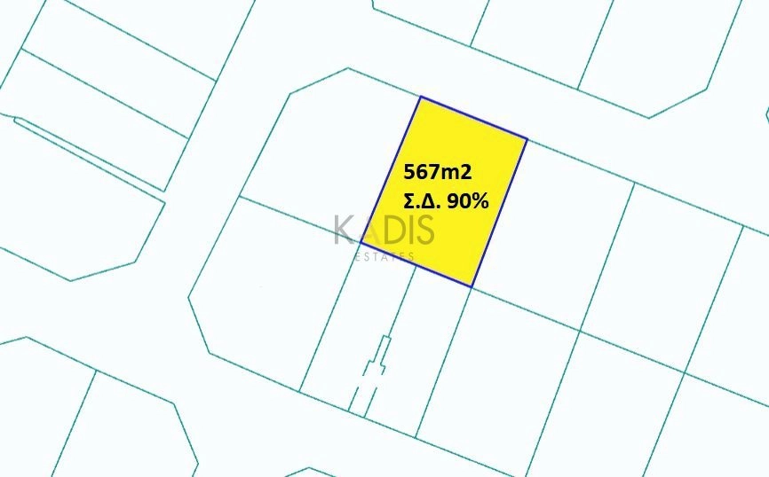 567m² Plot for Sale in Strovolos, Nicosia District