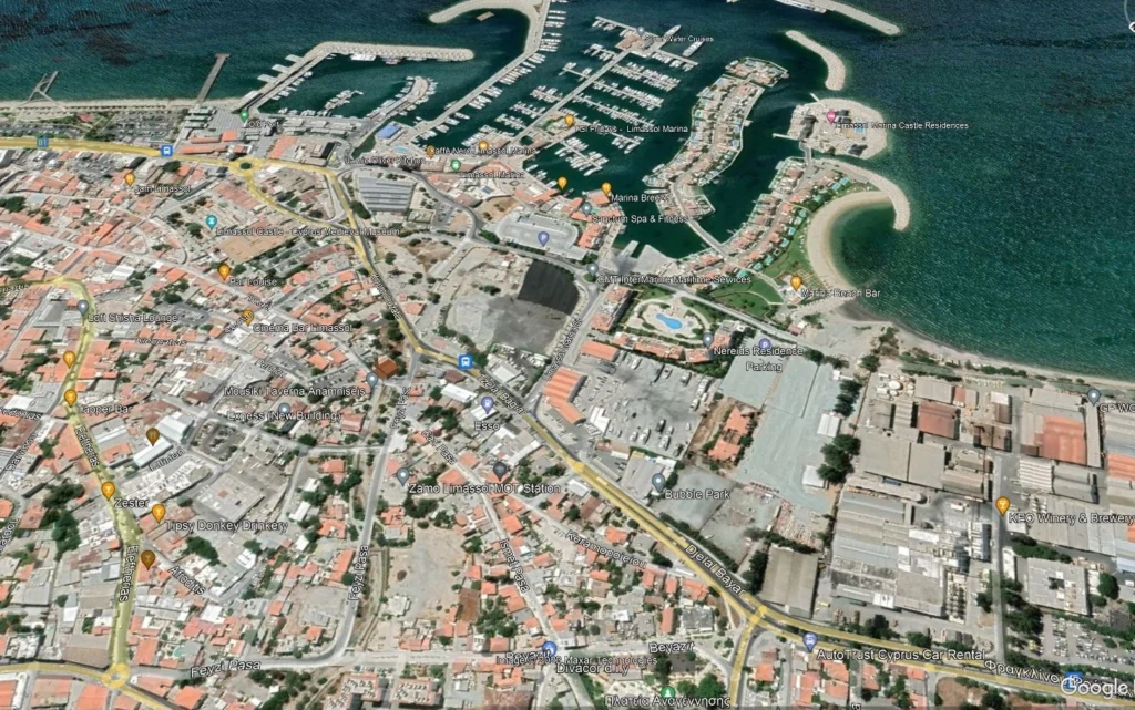 1,800m² Plot for Sale in Limassol – City Center