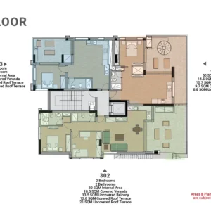 2 Bedroom Apartment for Sale in Engomi, Nicosia District