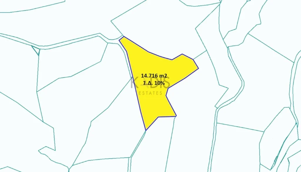 14,716m² Plot for Sale in Apesia, Limassol District