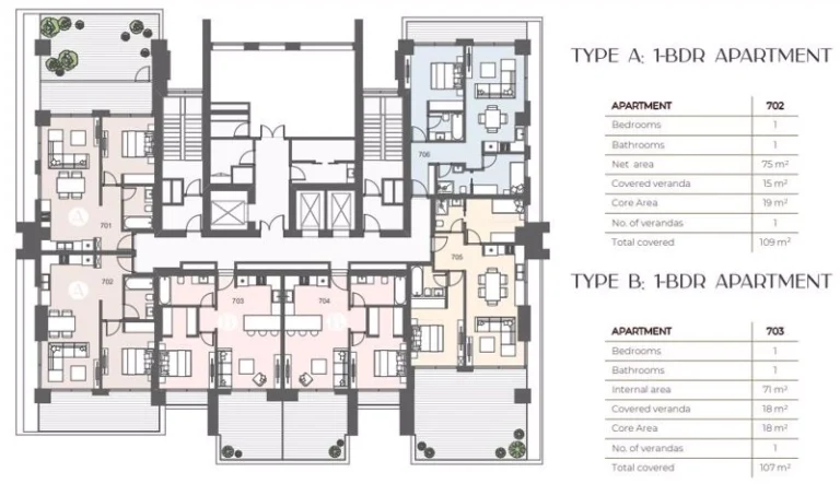 1 Bedroom Apartment for Sale in Agios Tychonas, Limassol District