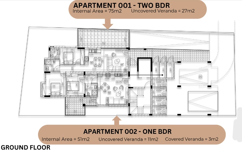 2 Bedroom Apartment for Sale in Limassol – Petrou kai Pavlou