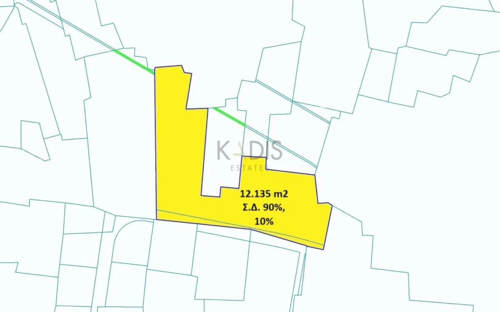 12,135m² Plot for Sale in Kokkinotrimithia, Nicosia District