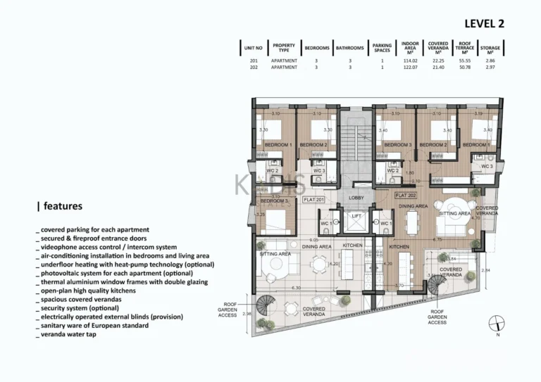 3 Bedroom Apartment for Sale in Engomi, Nicosia District