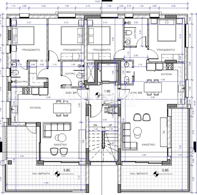 2 Bedroom Apartment for Sale in Paphos – Anavargos