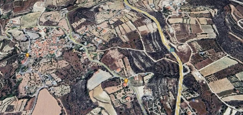 10,518m² Plot for Sale in Monagri, Limassol District