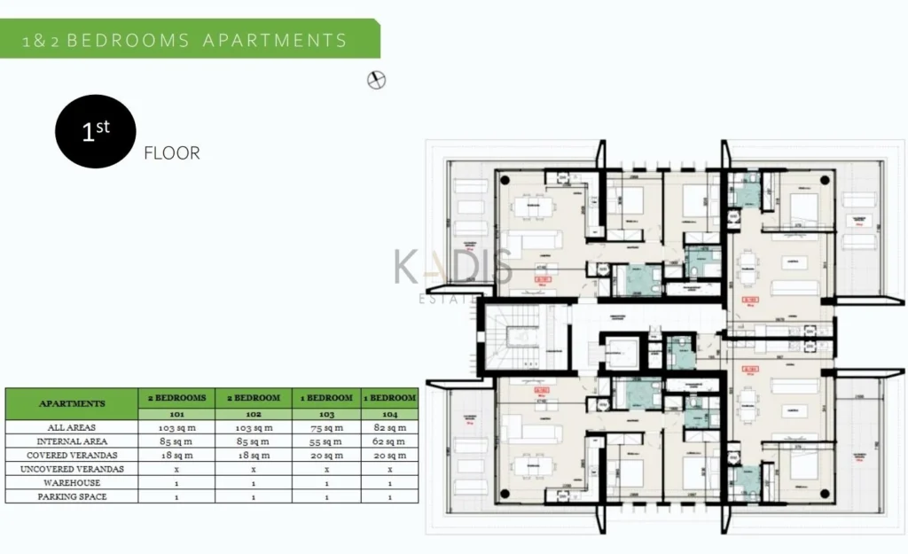 2 Bedroom Apartment for Sale in Strovolos, Nicosia District