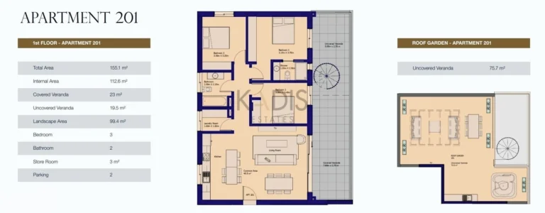 1 Bedroom Apartment for Sale in Ypsonas, Limassol District