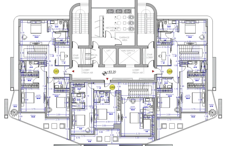 4 Bedroom Apartment for Sale in Germasogeia, Limassol District