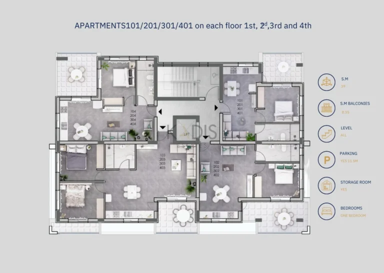 2 Bedroom Apartment for Sale in Trachoni Lemesou, Limassol District