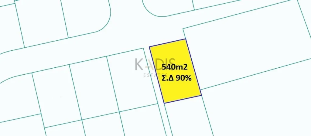 540m² Plot for Sale in Nicosia District