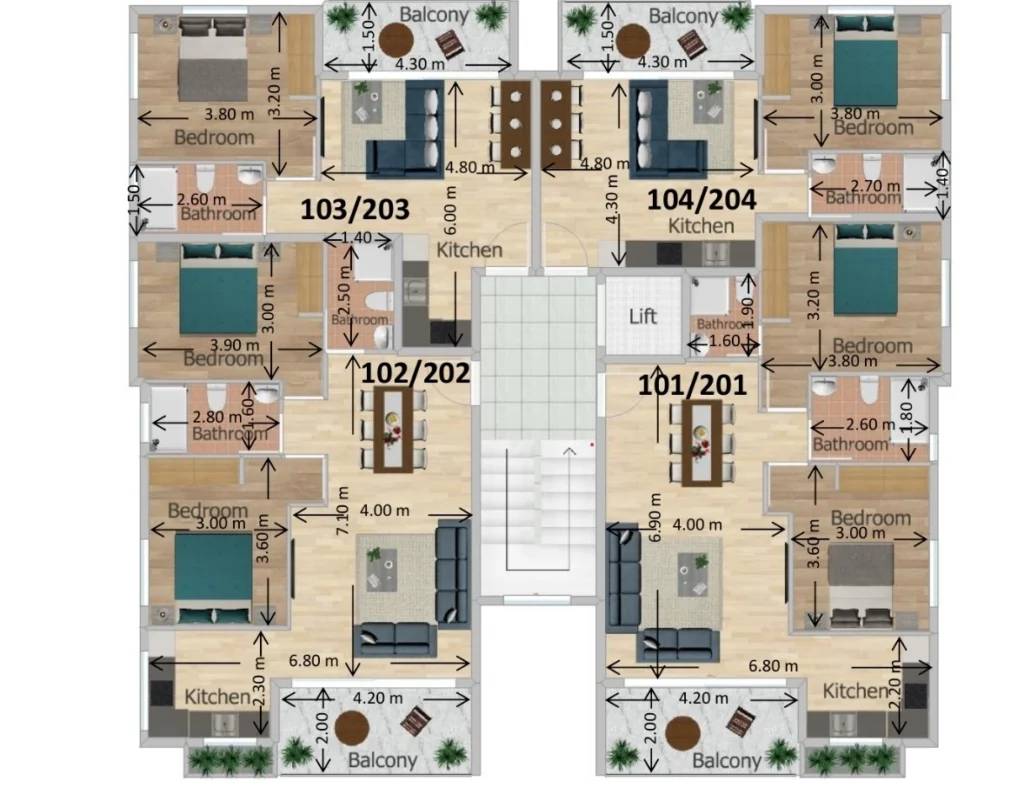 2 Bedroom Apartment for Sale in Kiti, Larnaca District