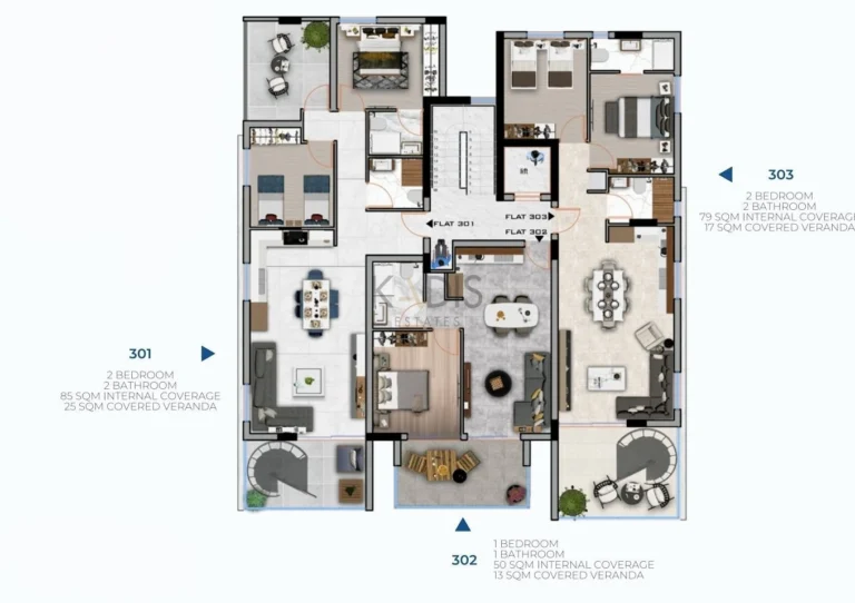 2 Bedroom Apartment for Sale in Livadia Larnakas, Larnaca District