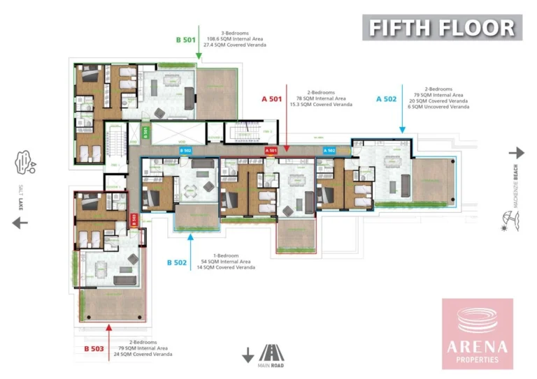 1 Bedroom Apartment for Sale in Larnaca District