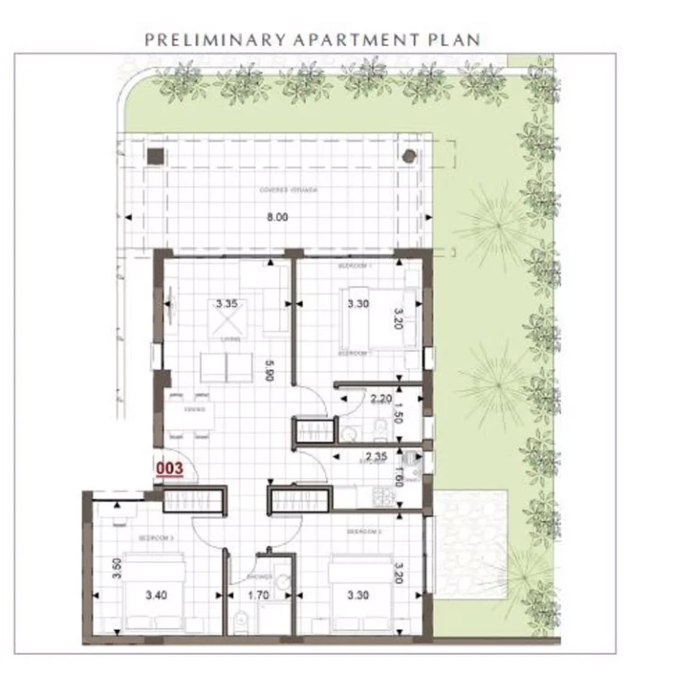 2 Bedroom Apartment for Sale in Geroskipou, Paphos District